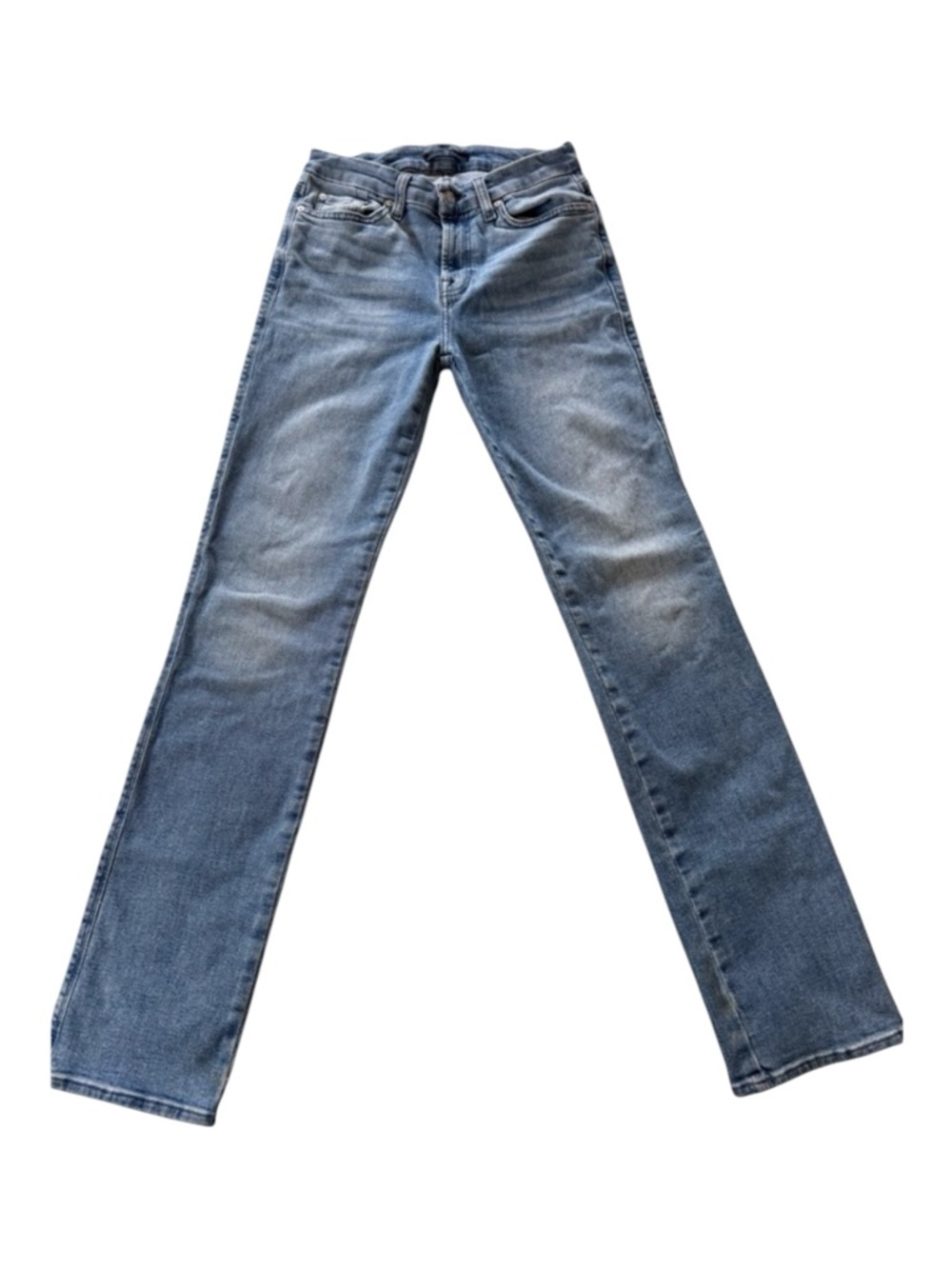 7 For All Mankind Kimmie Straight Jeans • Women’s 28 • Medium Wash